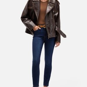 7 For All Mankind Dark Blue Slim Jeggings